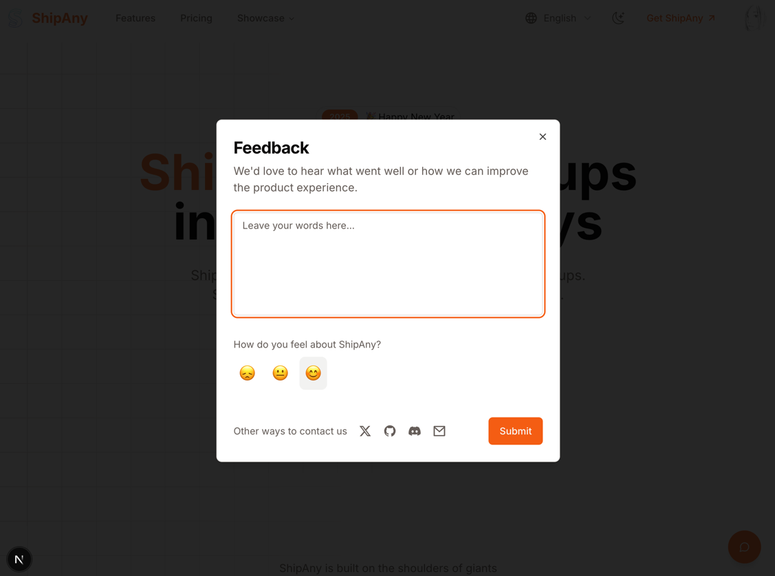 feedback